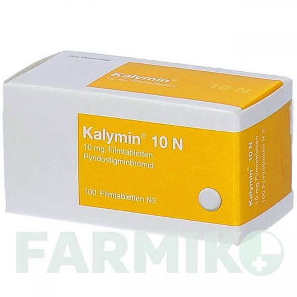 КАЛІМІН (KALYMIN) 10 таблетки 100 шт - Піридостигмін HORMOSAN PHARMA