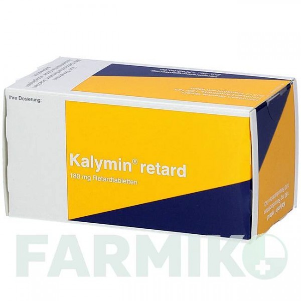 КАЛІМІН (KALYMIN) 180 мг таблетки 100 шт - Піридостигмін HORMOSAN PHARMA