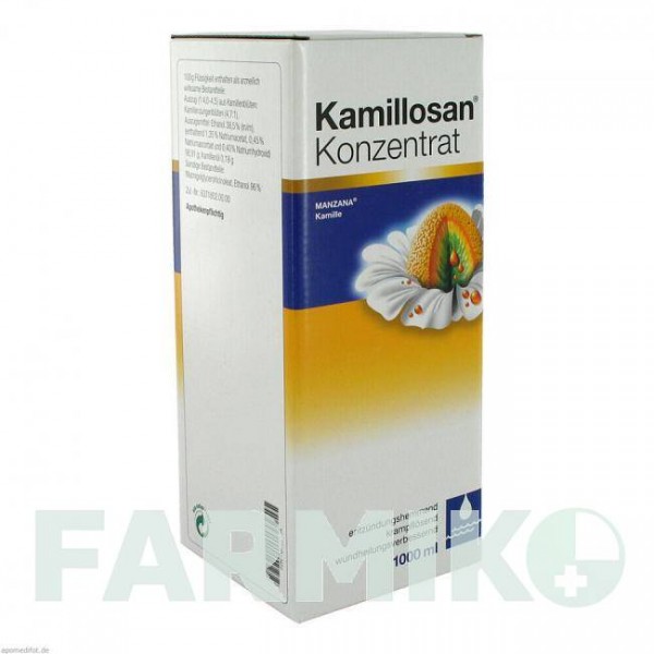 КАМИЛЛОСАН (KAMILLOSAN) концентрат 1000 мл - Цветы ромашки MEDA PHARMA