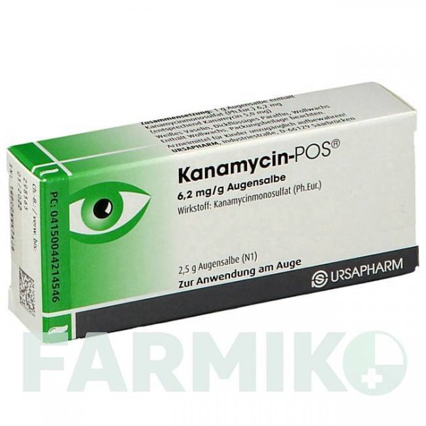 КАНАМИЦИН (KANAMYCIN) мазь 2,5 г - Канамицин URSAPHARM