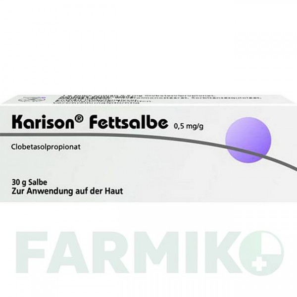 КАРІЗОН (KARISON) мазь 30 г - Клобетазол DERMAPHARM
