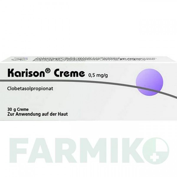 КАРІЗОН (KARISON) крем 30 г - Клобетазол DERMAPHARM