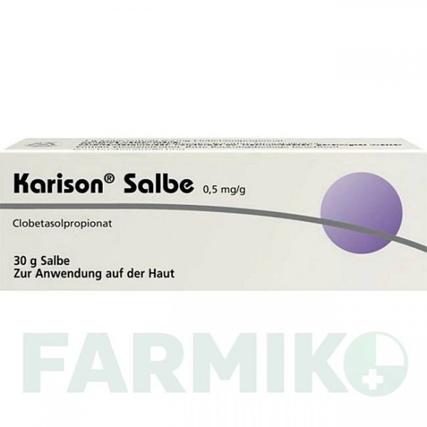 КАРИЗОН (KARISON) мазь 30 г - Клобетазол DERMAPHARM