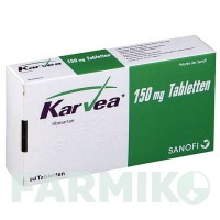 КАРВЕА (KARVEA) 150 мг таблетки 98 шт - Ірбесартан EMRA-MED