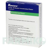 КЕНТЕРА (KENTERA) 3,9 мг/24 год пластир 8 шт - Оксибутинін KOHLPHARMA