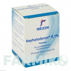 КЕФАЛОДОРОН (KEPHALODORON) таблетки 250 шт - Гомеопатія WELEDA
