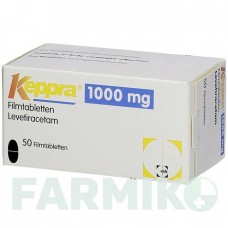 КЕППРА (KEPPRA) 1000 мг таблетки 50 шт - Леветирацетам UCB PHARMA