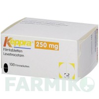 КЕППРА (KEPPRA) 250 мг таблетки 50 шт - Леветирацетам UCB PHARMA
