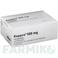 КЕППРА (KEPPRA) 500 мг таблетки 200 шт - Леветирацетам ABACUS MEDICINE