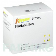 КЕППРА (KEPPRA) 500 мг таблетки 200 шт - Леветирацетам AXICORP PHARMA