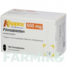 КЕППРА (KEPPRA) 500 мг таблетки 100 шт - Леветирацетам KOHLPHARMA