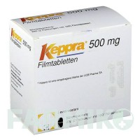 КЕППРА (KEPPRA) 500 мг таблетки 200 шт - Леветирацетам KOHLPHARMA