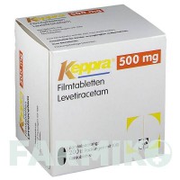 КЕППРА (KEPPRA) 500 мг таблетки 200 шт - Леветирацетам UCB PHARMA