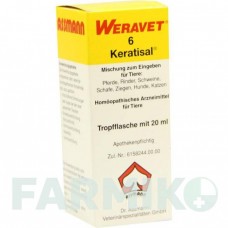 КЕРАТИСАЛ (KERATISAL) 6 краплі 20 мл - Активні речовини BIOKANOL PHARMA