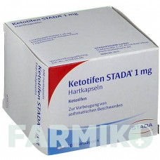 КЕТОТИФЕН (KETOTIFEN) 1 мг капсулы 100 шт - Кетотифен STADAPHARM
