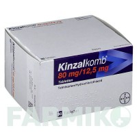 КІНЗАЛКОМБ (KINZALKOMB) 80 мг/12,5 мг таблетки 98 шт - Телмісартан, Гідрохлоротіазид BAYER