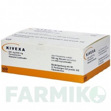 КИВЕКСА (KIVEXA) 600 мг/300 мг таблетки 3x30 шт - Ламивудин, Абакавир VIIV HEALTHCARE