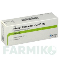КЛАЦИД (KLACID) таблетки 20 шт - Кларитроміцин VIATRIS