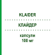 КЛАЙДЕР (KLAIDER) 100 мг капсули 10 шт - Флуконазол KONPHARMA
