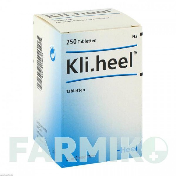 КЛИ ХЕЛЬ (KLI HEEL) таблетки 250 шт - Гомеопатия BIOLOGISCHE HEILMITTEL HEEL