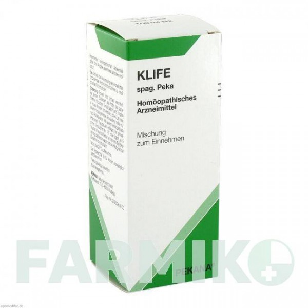 КЛАЙФ (KLIFE) краплі 100 мл - Гомеопатія PEKANA NATURHEILMITTEL