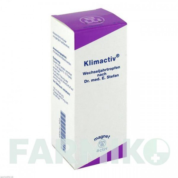 КЛИМАКТИВ (KLIMACTIV) капли 100 мл - Гомеопатия INFIRMARIUS