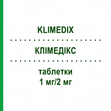 КЛІМЕДІКС (KLIMEDIX) 1 мг/2 мг таблетки 3x28 шт - Дроспіренон, Естроген EURIMPHARM