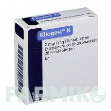 КЛІОГЕСТ (KLIOGEST) таблетки 28 шт - Норетистерон, Естроген NOVO NORDISK