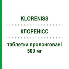 КЛОРЕНИСС (KLORENISS) 500 мг таблетки пролонгированные 7 шт - Кларитромицин GENETIC