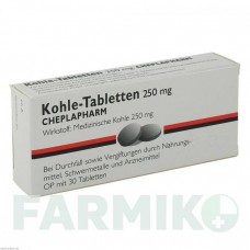 КОЛЕ (KOHLE) таблетки 30 шт - Уголь медицинский CHEPLAPHARM
