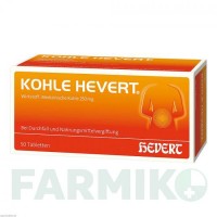 КОЛЕ (KOHLE) таблетки 50 шт - Уголь медицинский HEVERT