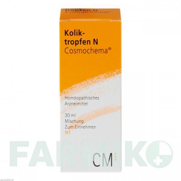 КОЛИКТРОПФЕН (KOLIKTROPFEN) капли 30 мл - Гомеопатия BIOLOGISCHE HEILMITTEL HEEL