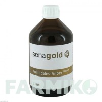 КОЛОЇДАЛЕС СІЛБЕР (KOLLOIDALES SILBER) 10 мг/кг рідина 500 мл - Активні речовини SENAGOLD NATURHEILMITTEL