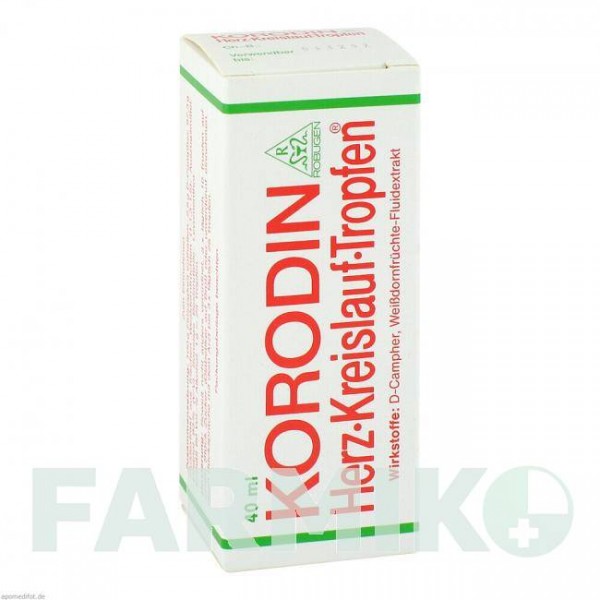 КОРОДИН (KORODIN) жидкость 40 мл - Камфора, Другое ROBUGEN