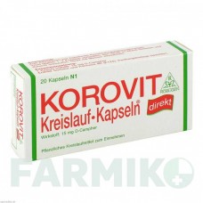 КОРОВИТ (KOROVIT) капсулы 20 шт - Камфора ROBUGEN