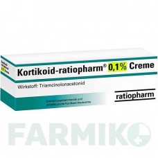 КОРТИКОИД (KORTIKOID) 0,1% крем 50 г - Триамцинолон RATIOPHARM