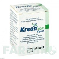 КРЕОН (KREON) 10000 капсулы 50 шт - Мультиэнзимы VIATRIS