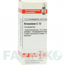КРЕОЗОТУМ (KREOSOTUM) C 12 глобули 10 г - Гомеопатія DHU