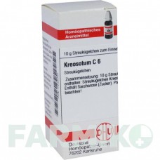 КРЕОЗОТУМ (KREOSOTUM) C 6 глобули 10 г - Гомеопатія DHU