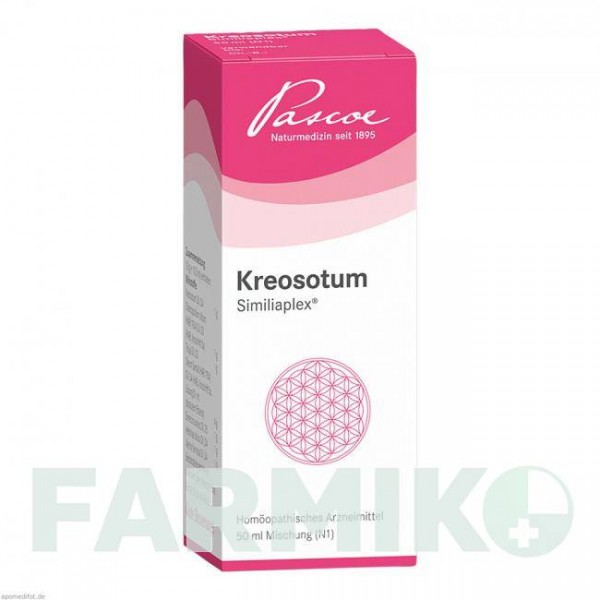 КРЕОЗОТУМ СИМИЛИАПЛЕКС (KREOSOTUM SIMILIAPLEX) капли 50 мл - Гомеопатия PASCOE