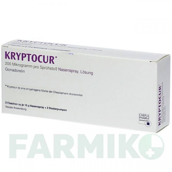 КРИПТОКУР (KRYPTOCUR) раствор 2x10 г - Гонадорелин KOHLPHARMA