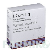 Л КАРН (L CARN) 1 г розчин 10x5 мл - Левокарнітин ALFASIGMA