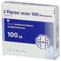 Л ТИРОКС (L THYROX) 100 мкг таблетки 50 шт - Левотироксин HEXAL