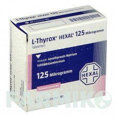 Л ТИРОКС (L THYROX) 125 мкг таблетки 98 шт - Левотироксин HEXAL