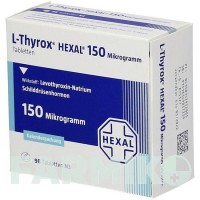 Л ТИРОКС (L THYROX) 150 мкг таблетки 98 шт - Левотироксин HEXAL
