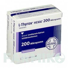 Л ТИРОКС (L THYROX) 200 мкг таблетки 98 шт - Левотироксин HEXAL