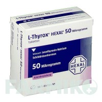 Л ТИРОКС (L THYROX) 50 мкг таблетки 98 шт - Левотироксин HEXAL