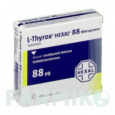 Л ТИРОКС (L THYROX) 88 мкг таблетки 50 шт - Левотироксин HEXAL