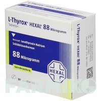 Л ТИРОКС (L THYROX) 88 мкг таблетки 98 шт - Левотироксин HEXAL