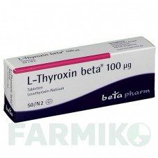 Л ТИРОКСИН (L THYROXIN) 100 мкг таблетки 50 шт - Левотироксин BETAPHARM